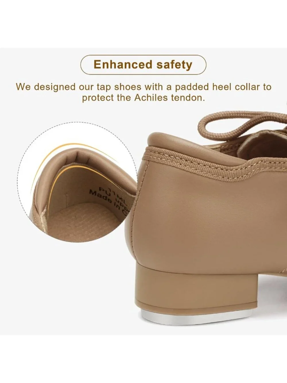 Lace-Up Kids Tap Dance Shoes for Girls - Comfortable, Stylish, Perfect for